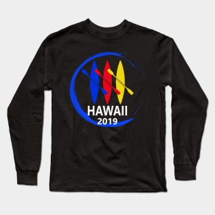 Hawaii Family Vacation 2019 Souvenir Long Sleeve T-Shirt